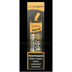 Электронная сигарета UDN BAR Peach Ice 6000 затяжек (УДН Бар Персик Лёд)